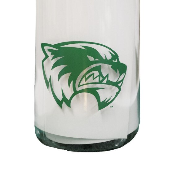 Green Mascot Logo at the bottom